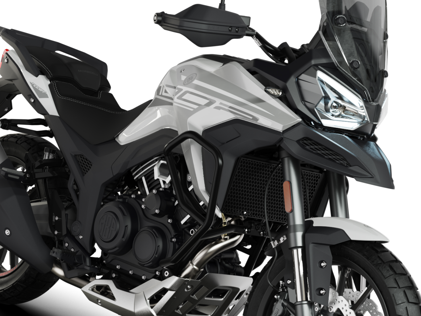 Morbidelli T1002V alb fara genti laterale